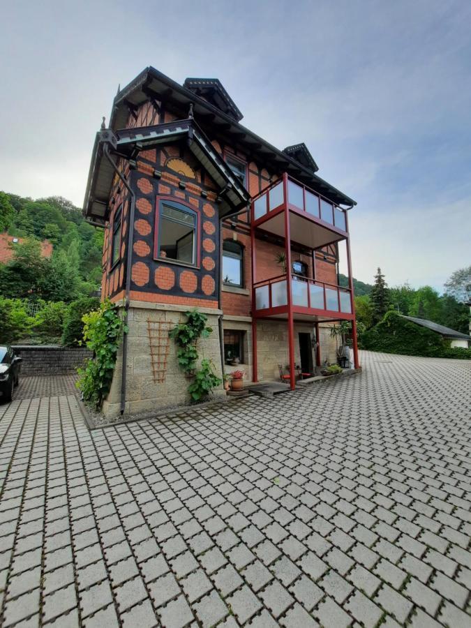 Ferienwohnung Villa Frosch Meiningen Exterior photo